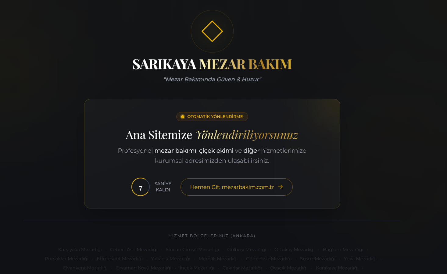 Sarıkaya Mezar Bakım 